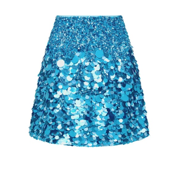 AJE Cherie Sequin Mini Skirt- Size is AU 4 = US 0/2 - Picture 2 of 5